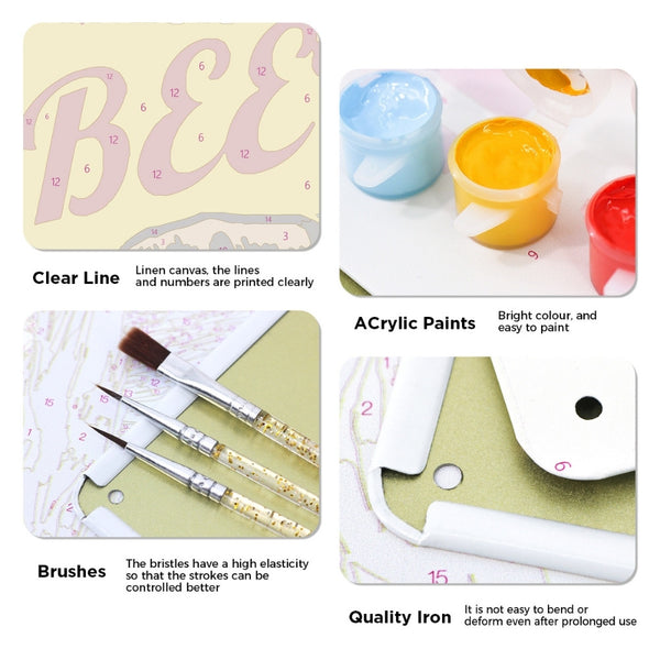 Paint by Numbers Metal Poster - Fresh Beer Guy