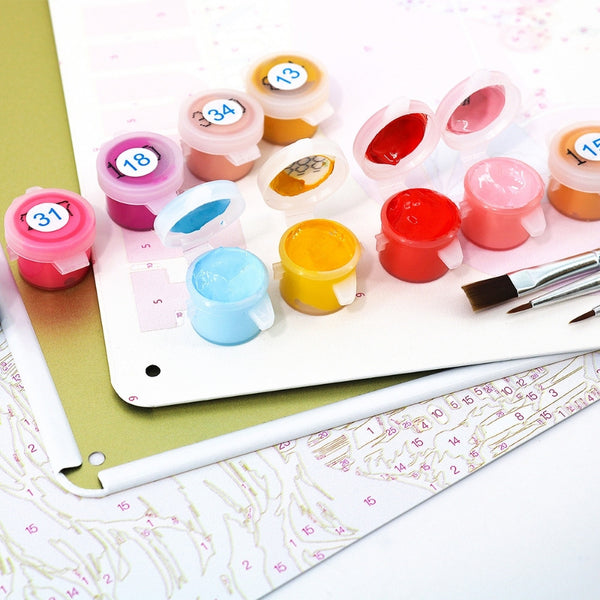 Paint by Numbers Metal Poster - Journey into Space