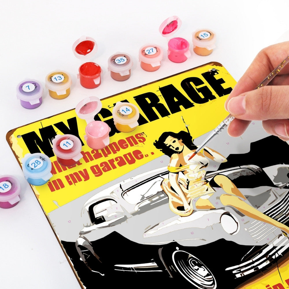 Paint by Numbers Metal Poster - My Rules