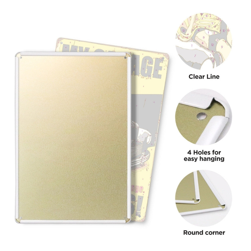 Paint by Numbers Metal Poster - My Rules