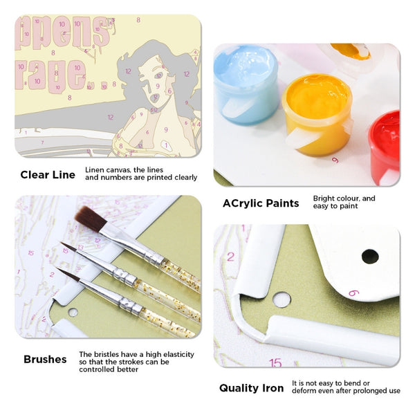 Paint by Numbers Metal Poster - My Rules