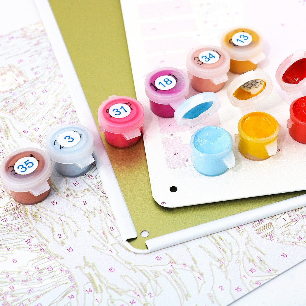 Paint by Numbers Metal Poster - Women Power