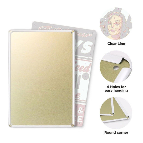 Paint by Numbers Metal Poster - Serviced Here