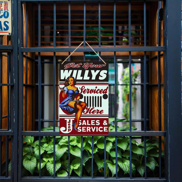 Paint by Numbers Metal Poster - Serviced Here