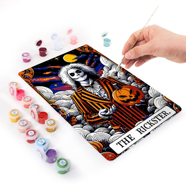 Paint by Numbers Metal Poster - Rickster
