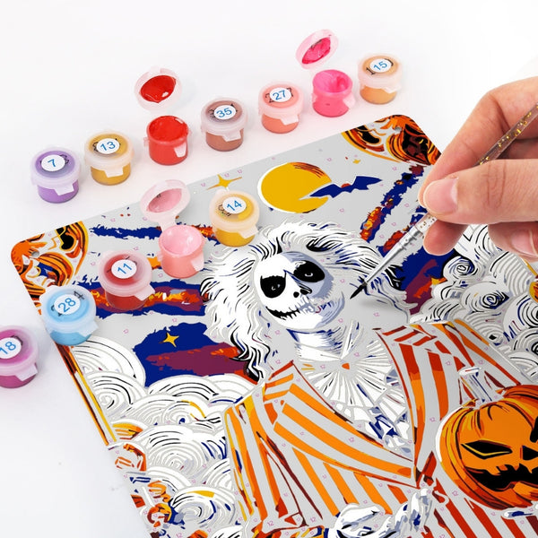 Paint by Numbers Metal Poster - Rickster