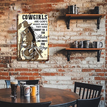 Load image into Gallery viewer, Paint by Numbers Metal Poster - Cowgirls