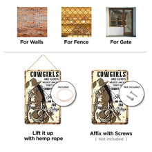 Load image into Gallery viewer, Paint by Numbers Metal Poster - Cowgirls