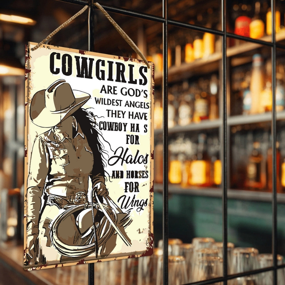 Paint by Numbers Metal Poster - Cowgirls