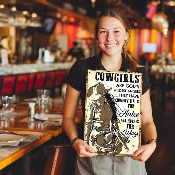 Paint by Numbers Metal Poster - Cowgirls