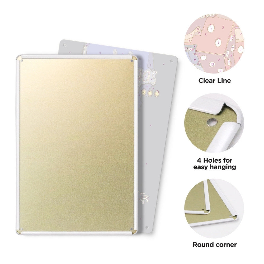 Paint by Numbers Metal Poster - Las Vegas Glamour