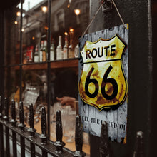 Load image into Gallery viewer, Paint by Numbers Metal Poster - Route 66