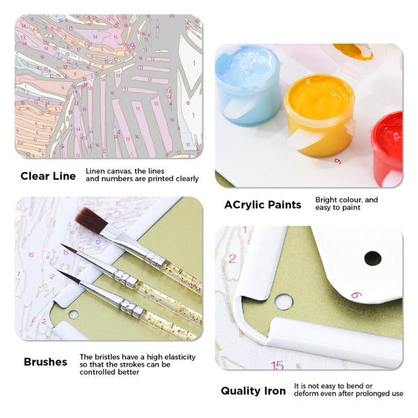 Paint by Numbers Metal Poster - The Trickster and the Pumpkin