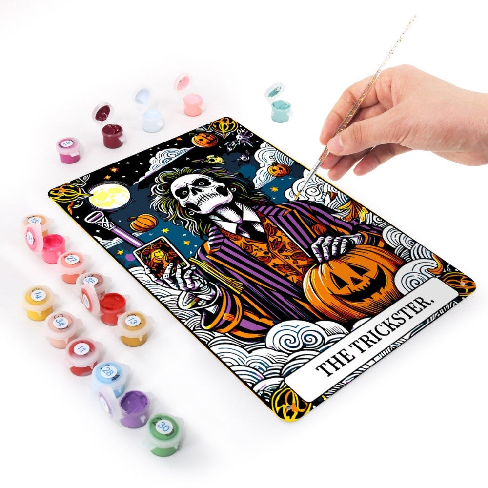 Paint by Numbers Metal Poster - The Trickster