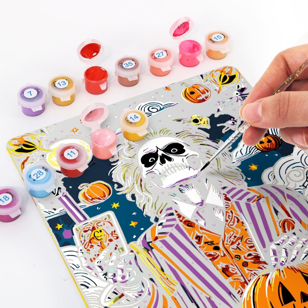 Paint by Numbers Metal Poster - The Trickster