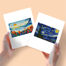 Load image into Gallery viewer, Mini Diamond Painting 6&quot;x8&quot; (2 pieces) - Butterfly and Rose