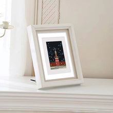 Load image into Gallery viewer, Mini Diamond Painting 6&quot;x8&quot; (2 pieces) - Butterfly Meets Tower