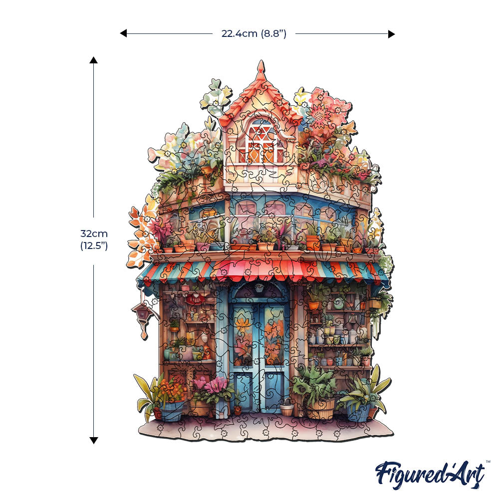 Wooden Puzzle - Whimsical Florist