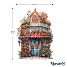 Load image into Gallery viewer, Wooden Puzzle - Whimsical Florist