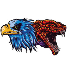 Load image into Gallery viewer, Wooden Puzzle - Eagle and Snake Head