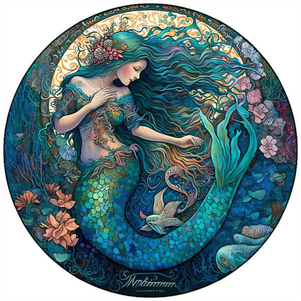 Wooden Puzzle - Little Mermaid
