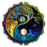 Wooden Puzzle - Time Tree