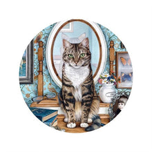 Load image into Gallery viewer, Wooden Puzzle - Vanity Cat