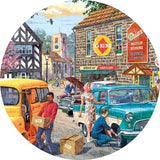 Wooden Puzzle - Retro City