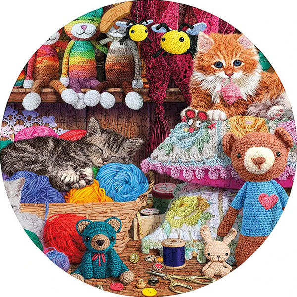 Wooden Puzzle - A Cat's Cradle