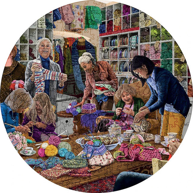 Wooden Puzzle - Crochet Party