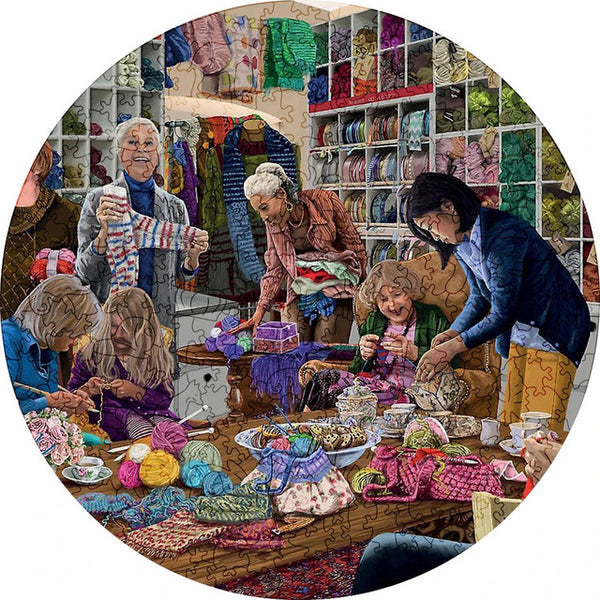 Wooden Puzzle - Crochet Party