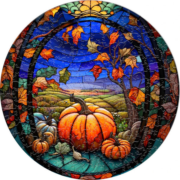 Wooden Puzzle - Autumn Bounty