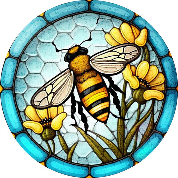 Wooden Puzzle - Buzzing Bee