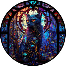 Load image into Gallery viewer, Wooden Puzzle - Midnight Cat's Shadow