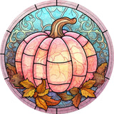 Wooden Puzzle - Light Pink Pumpkin