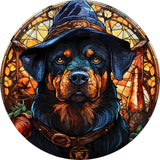 Wooden Puzzle - Rottweiler Witch