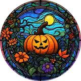 Wooden Puzzle - Jeweled Jack-o-Lantern