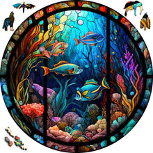 Load image into Gallery viewer, Wooden Puzzle - Aquarium
