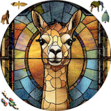 Wooden Puzzle - Llama