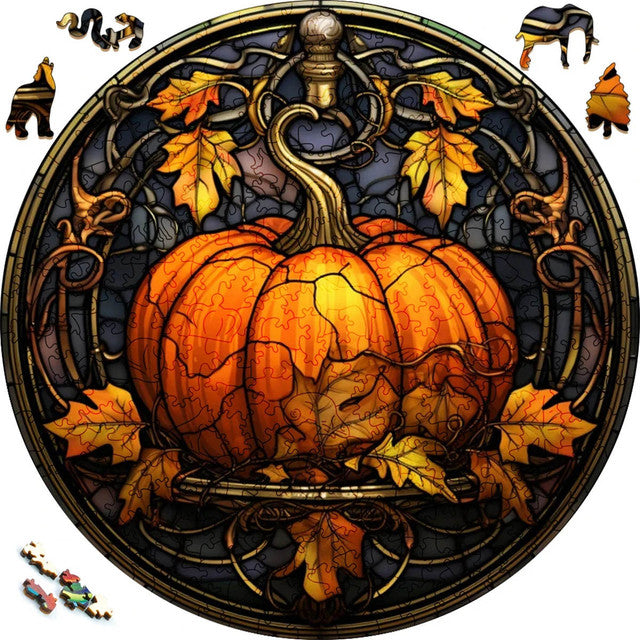 Wooden Puzzle - Grand Pumpkin