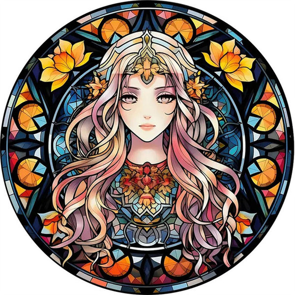 Wooden Puzzle - Flower Goddess