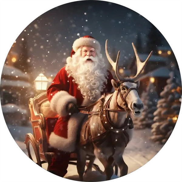 Wooden Puzzle - Santa Claus Sleigh
