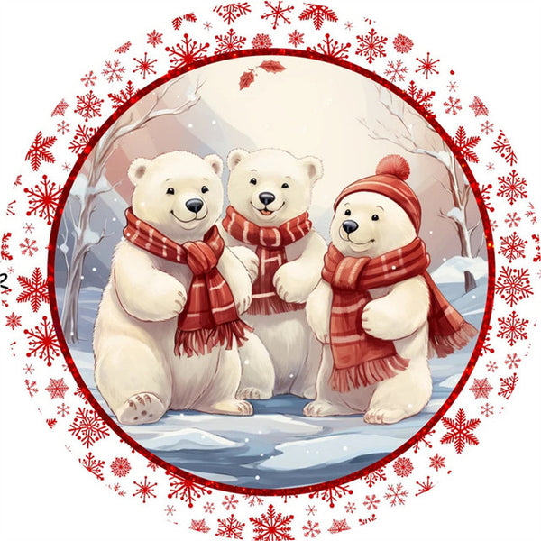 Wooden Puzzle - Winter Bears