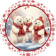 Load image into Gallery viewer, Wooden Puzzle - Winter Bears