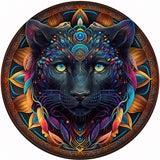 Wooden Puzzle - African Cat