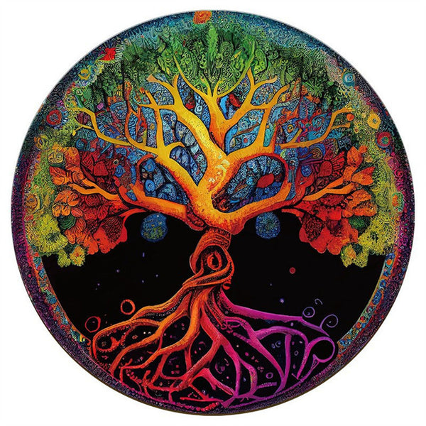 Wooden Puzzle - Tree of Night