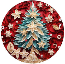 Load image into Gallery viewer, Wooden Puzzle - Flowery Christmas