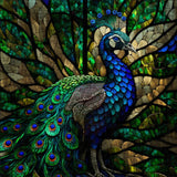 Wooden Puzzle - Peacock in Nature