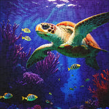 Wooden Puzzle - Ocean Turtle