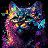 Wooden Puzzle - Ethereal Cat